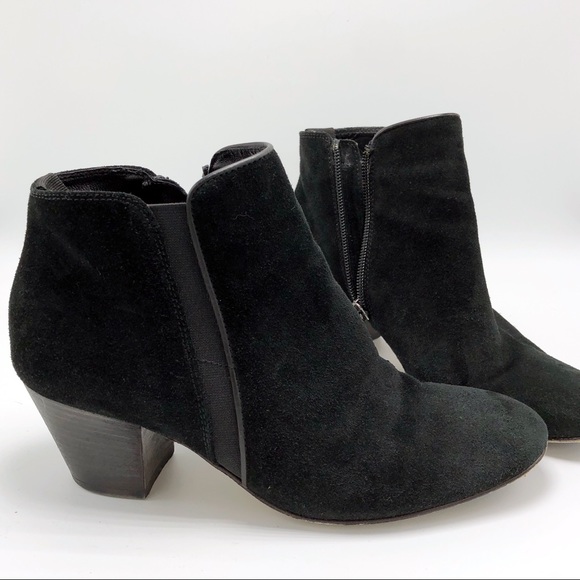Aquatalia Black Suede Booties - Picture 2 of 8